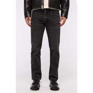 Abercrombie & Fitch 34W 30L Mens Black Vintage 90s Slim Taper Jeans Distressed